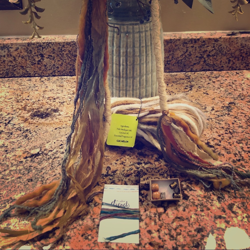 Dread lock clip ins